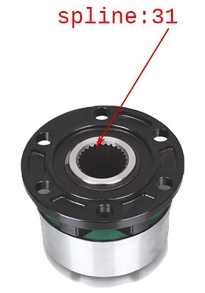 DEMULAX 2 Piece Xfree Wheel Locking Hubs - Image 2