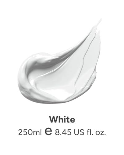 JusArt Acrylic PaintTitanium White Paint Tubes 250ml 845 oz NonToxic Rich Pigment Art Craft Paints for Canvas Painting Wood Fabric Stone Ceramics Art Supplies for Artists Adults - Image 3