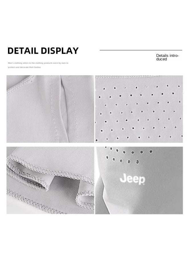 Jeep Full Face Cover Neck Scarf - Breathable Summer Cycling Mask With Ear Loops, Unisex Sun Protection Veil For Sports - Image 5
