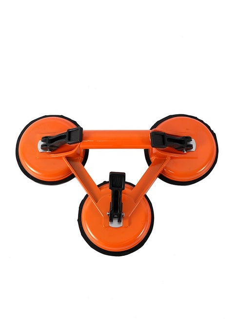 Aluminum Glass Suction Cup -3 Cups- Heavy-Duty Glass Lifter Tool with Strong Suction Power and Quick Release Mechanism -for Glass Installation, Window Repair, Tile Lifting and Granite Handling