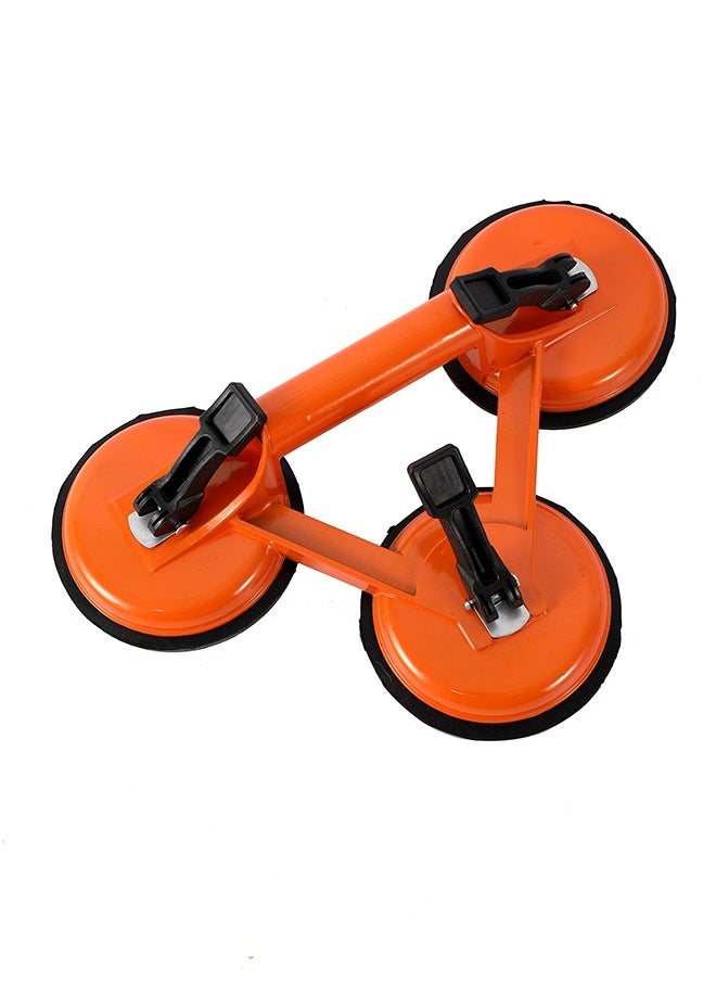Aluminum Glass Suction Cup -3 Cups- Heavy-Duty Glass Lifter Tool with Strong Suction Power and Quick Release Mechanism -for Glass Installation, Window Repair, Tile Lifting and Granite Handling
