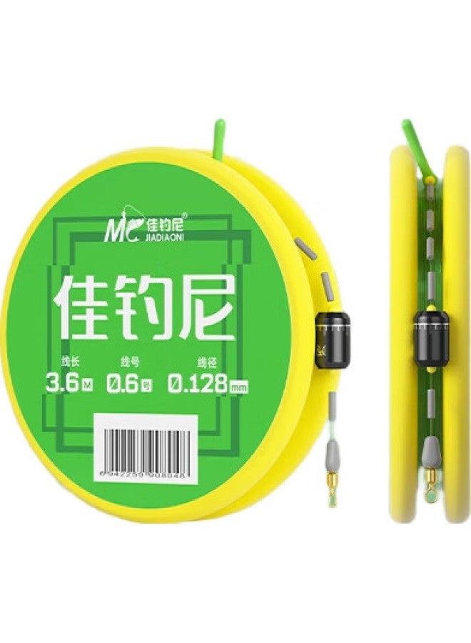 Jiadiaoni Finished Line Set Fishing Line Set Imported Fishing Line Main Line Group Strong Tensile Force 3.6m 1.0# Line 3 Rolls Pack - Image 3