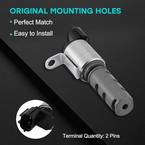 AULINK 153300T010 OCV Oil Control Variable Valve Timing VVT Solenoid 2PCS For 20092020 Toyota Avalon Camry Corolla Highlander PlugIn RAV4 Sienna VenzaFor Lexus CT200h ES300h GS200t 20L 25L 27L - Image 3