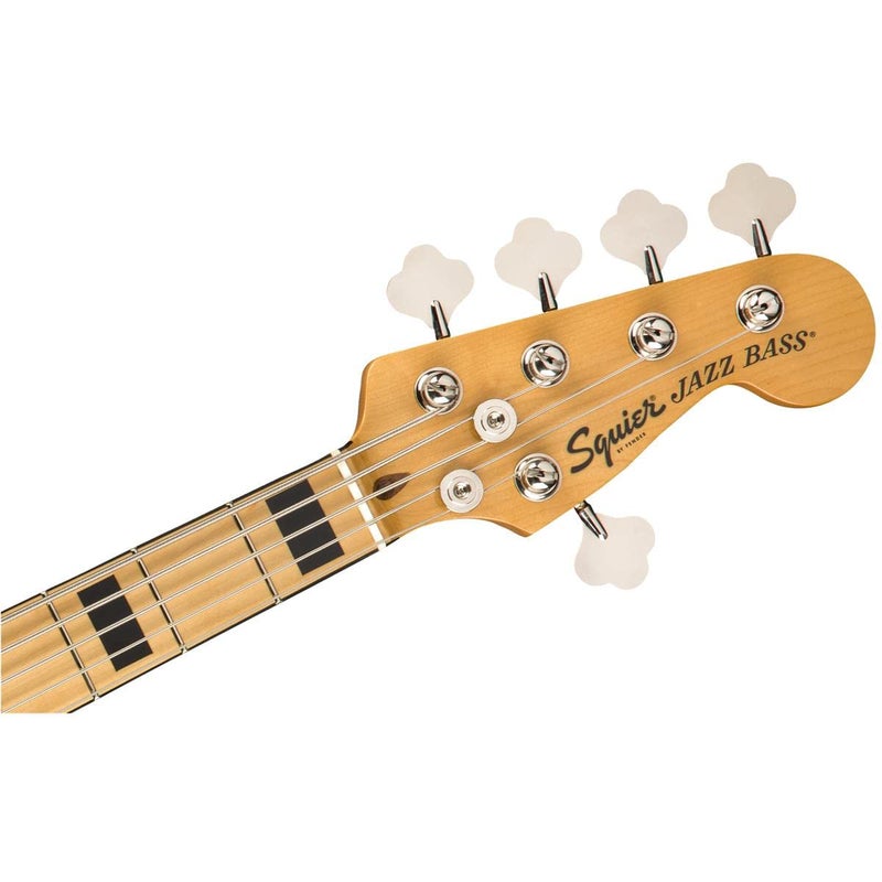 FENDER Squier Classic Vibe 70s 5-String Jazz Bass, Natural, Maple Fingerboard - Image 5