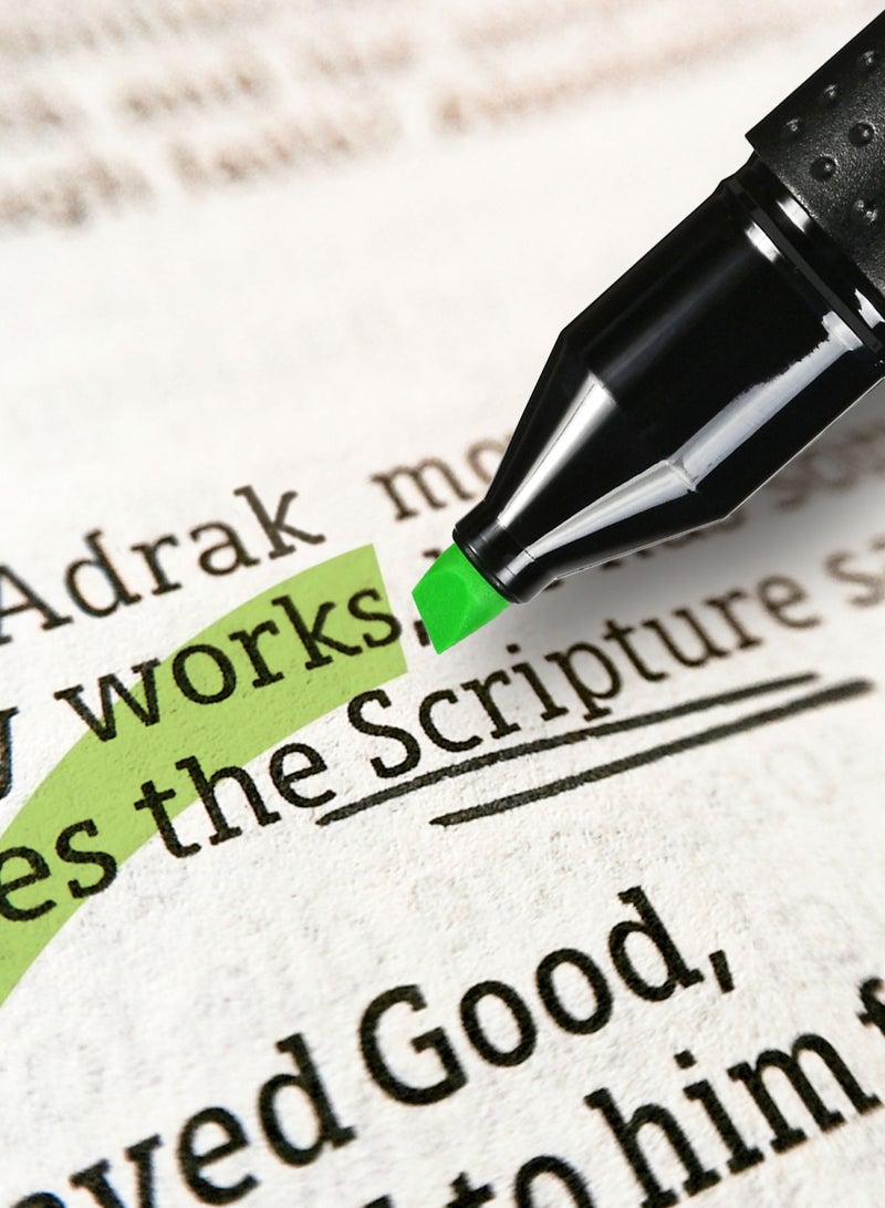 Artline 12 Pieces  660 Highlighter, Text Marker, 1-4mm, Fluorescent Colour:Green - ARFL660GR - Image 5