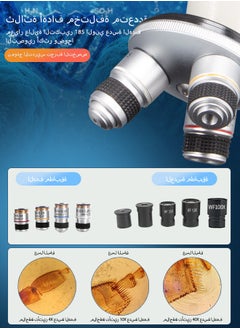 Gasin Unlock the Microverse: 120,000x Microscope with LCD Screen for Students & Future Scientists  - Image 4