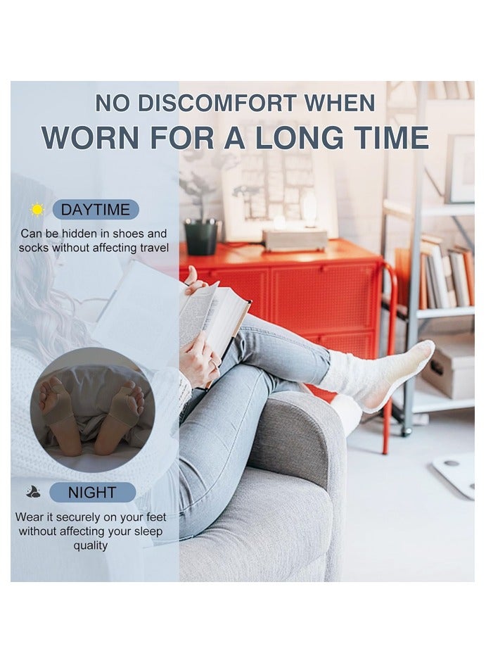 2 Pcs Bunion Corrector for Women & Men, Comfortable & Breathable for Day/Night Support, Hallux Valgus Pain Relief, S size - Image 4