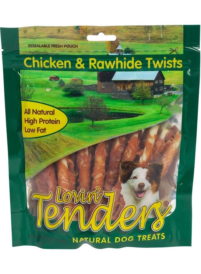 Generic Lovin' Tenders Chicken & Rawhide Twists Natural Dog Treats 7 oz  - Image 3