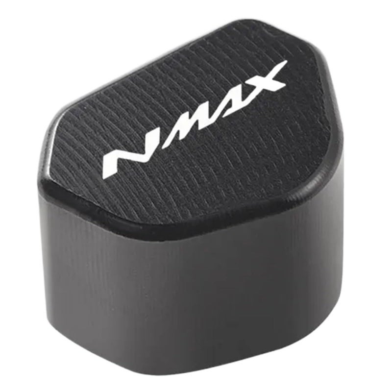 متوافق مع NMAX 125 155 دراجة نارية CNC مفتاح إشارة الانعطاف زر أسود - Image 2