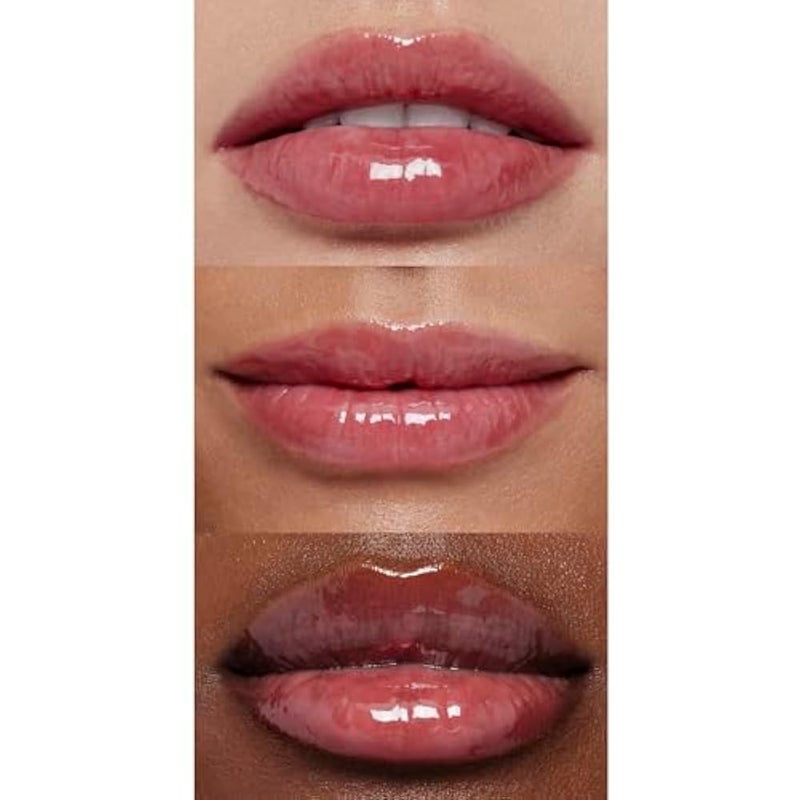 elf e.l.f. Glow Reviver Lip Oil, Nourishing Tinted Lip Oil For A High-shine Finish, Infused With Jojoba Oil, Vegan & Cruelty-free, Rose Envy - Image 4