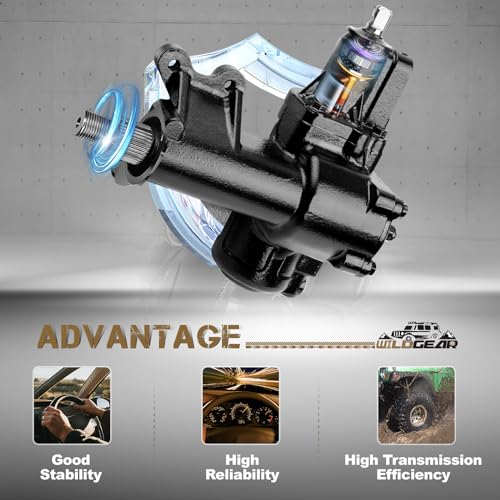 WildGear Power Steering Gear Box Fit For Jeep Wrangler 2007-2009/2011-2017, Wrangler JK 2018, 3.6L 3.8L, Sport Utility 2-Door Only # 68052897AC - Image 5