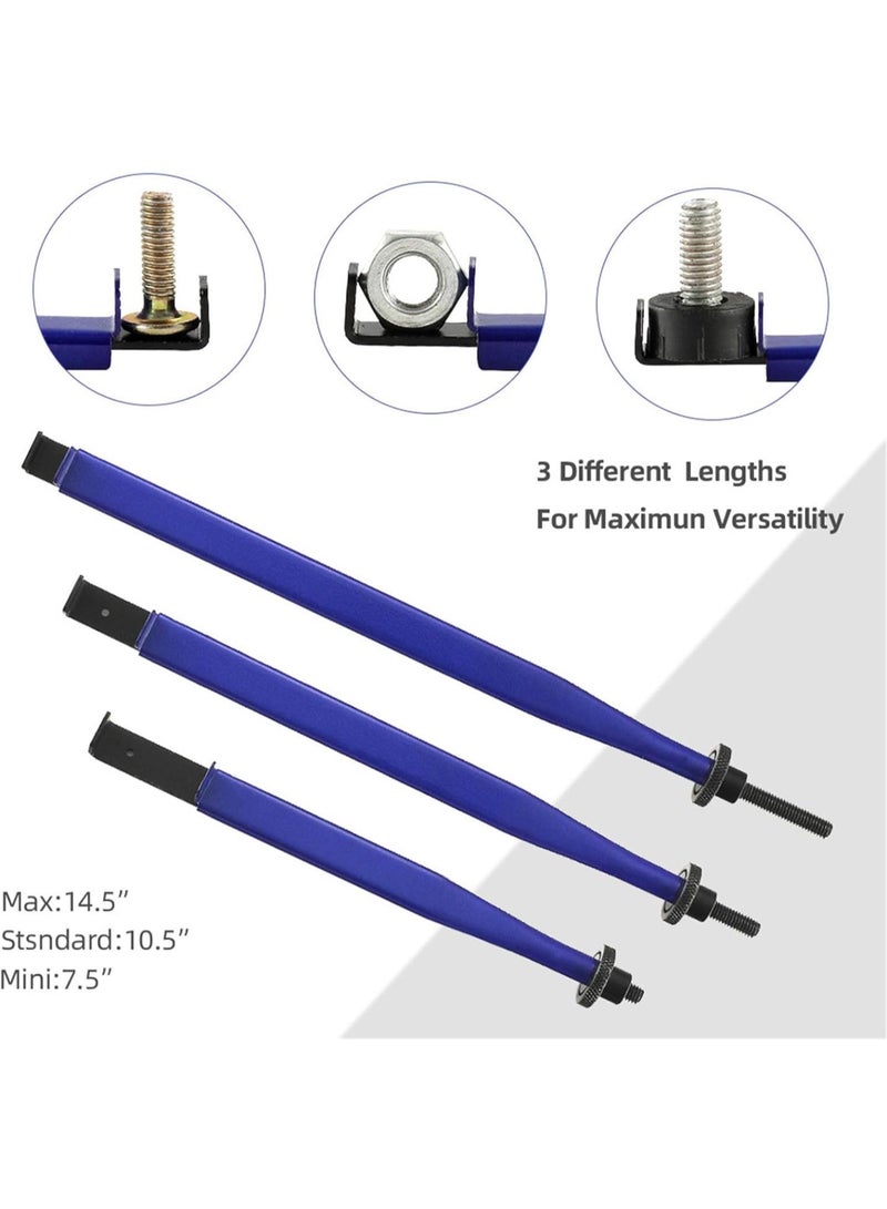 GGOOT 3Pcs Car Extension Wrench Clip Extendable Hardware Hand Tool Car Maintenance Tool Fixing Nut and Bolts Wrench Clamping - Image 3