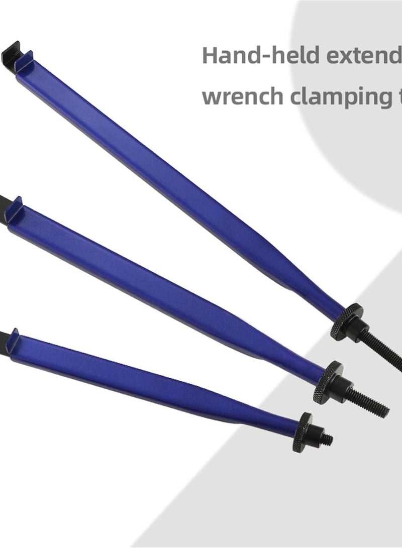 GGOOT 3Pcs Car Extension Wrench Clip Extendable Hardware Hand Tool Car Maintenance Tool Fixing Nut and Bolts Wrench Clamping - Image 5