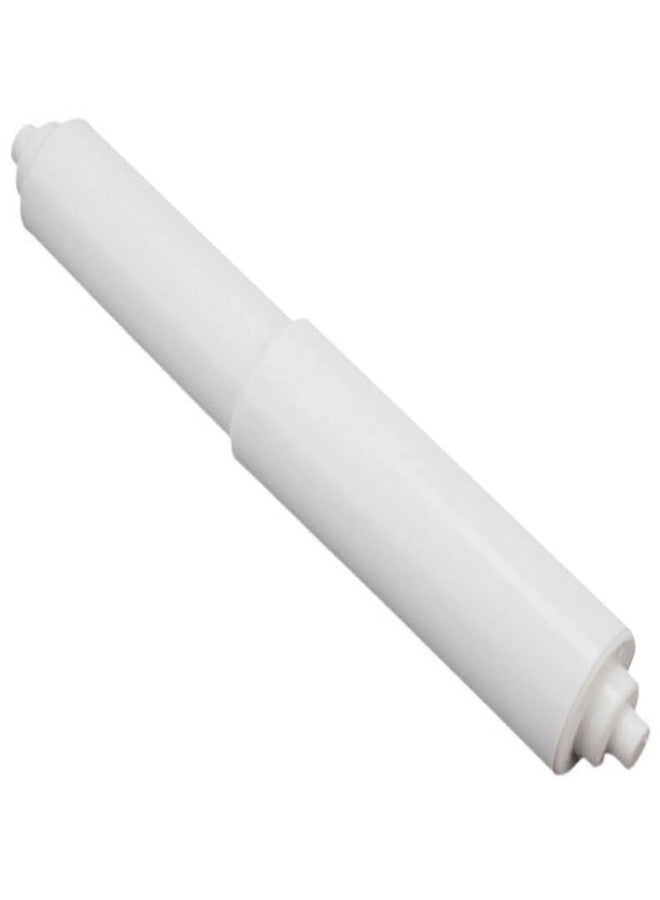 WsjiaboFux حامل ورق تواليت أبيض، قضيب استبدال حامل ورق التواليت بلاستيك، استبدال حامل ورق التواليت بلاستيك مزود بنابض، أدوات الحمام، حوامل ورق التواليت - Image 1
