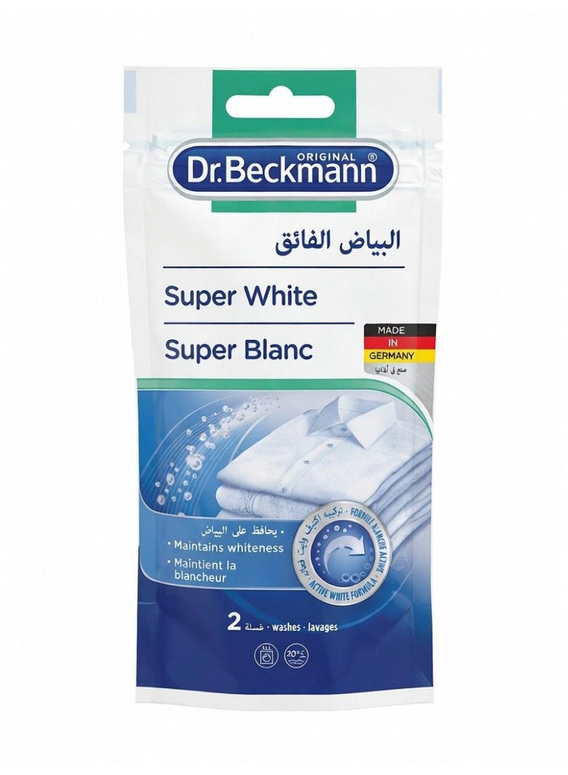 Dr. Beckmann Super White Super Blanc 80g - Image 1