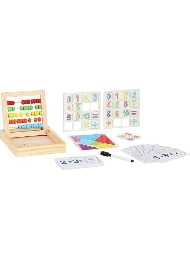 Abacus counter with cards and tangram - Image 2