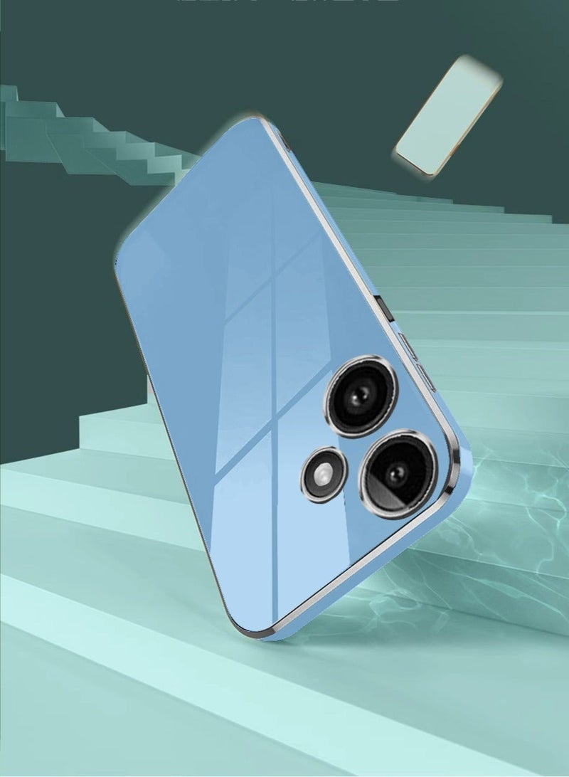 Infinix Hot 30 Play Comfortable Back Case Cover Mobile Phone Accessories with Anti-drops Anti-fingerprints Camera Protection Soft Anti-scratches Anti-drops Anti-fingerprints Protector - Image 4