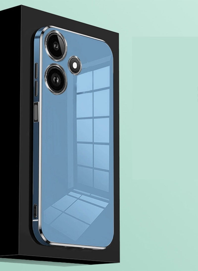 Infinix Hot 30 Play Comfortable Back Case Cover Mobile Phone Accessories with Anti-drops Anti-fingerprints Camera Protection Soft Anti-scratches Anti-drops Anti-fingerprints Protector - Image 3