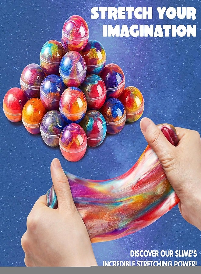 FLYHSO Slime Party Favors Galaxy Slime Ball Stretchy Non-Sticky Mess-Free Stress Relief and Safe for Girls and Boys Classroom Reward - Image 4