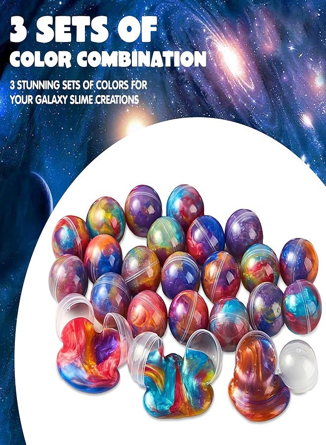 FLYHSO Slime Party Favors Galaxy Slime Ball Stretchy Non-Sticky Mess-Free Stress Relief and Safe for Girls and Boys Classroom Reward - Image 2