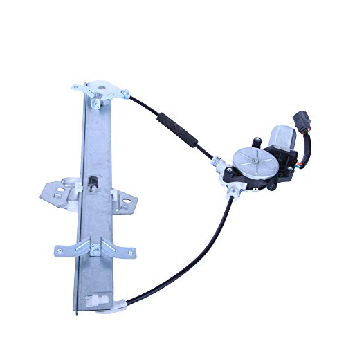 SHOWSEN 741-306 Front Left Driver Side New Power Window Regulator with Motor Fit 2003-2007 Honda Accord 4 Door Sedan 72250SDAA02 - Image 2