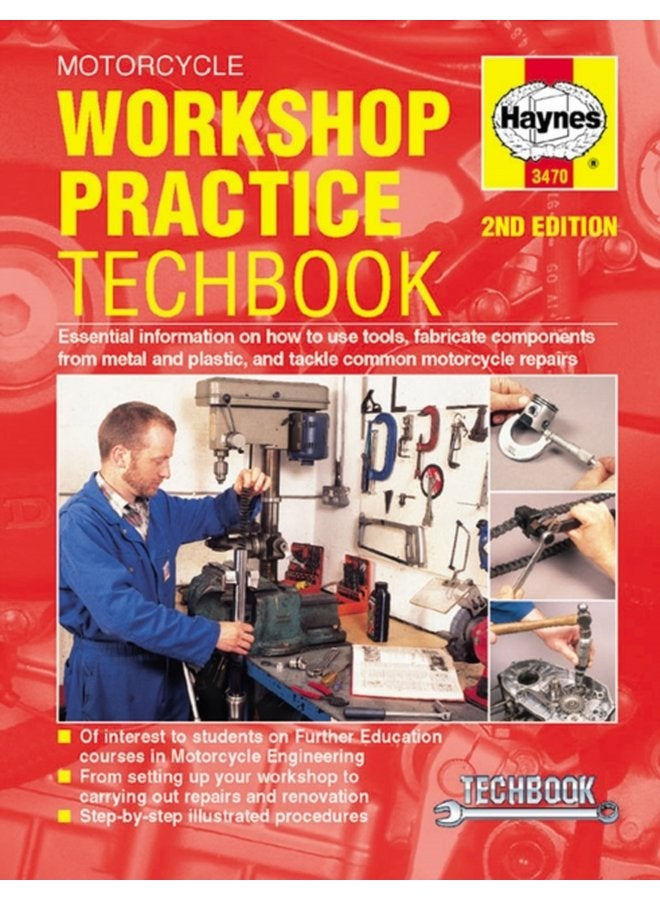 Motorcycle Workshop Practice Techbook - Paperback