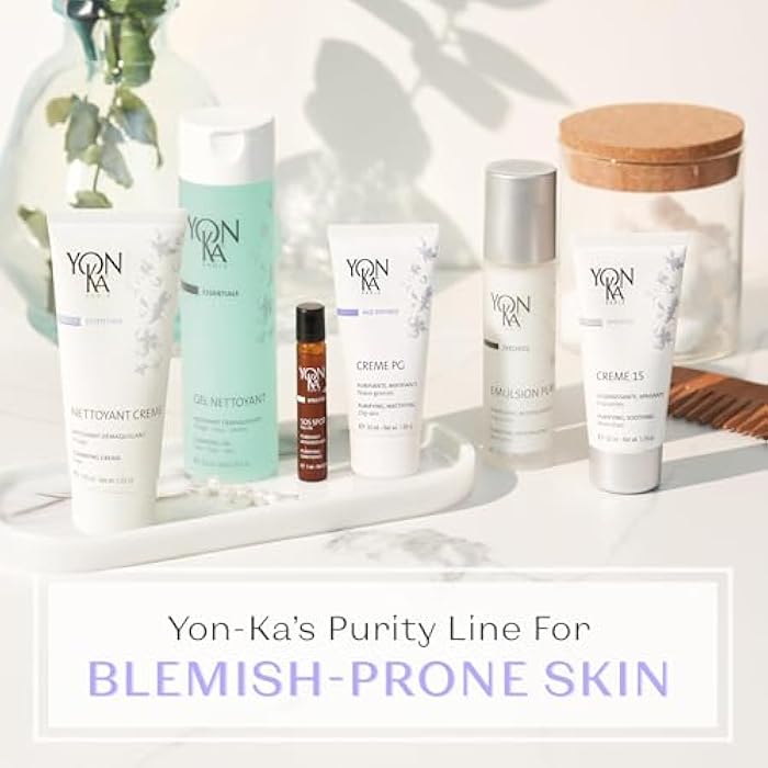 Yonka Nettoyant Creme | Cleansing Makeup Remover Cream | Remove Impurities with Calming Peppermint and Plant Glycerin | For Sensitive to Acne Prone Skin | Paraben-Free | 3.53 oz - Image 5