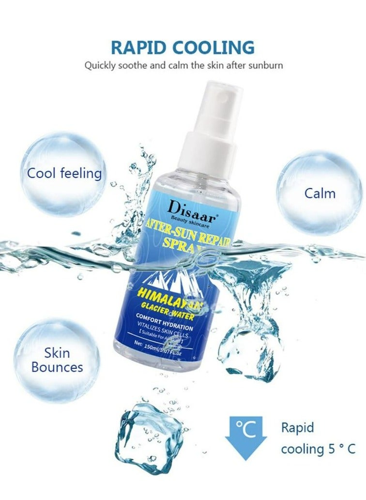 ديسار رذاذ الإصلاح بعد التعرض لأشعة الشمس بمياه الهيمالايا الجليدية 150 مل - Image 3