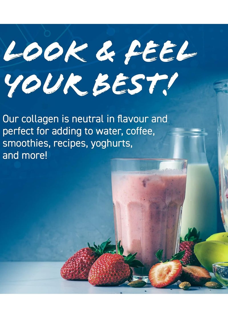 Applied Nutrition Marine Collagen 300g (Strawberry Lemonade) – Premium Hydrolyzed Peptides for Skin, Hair, Nails & Joint Health  - Image 3