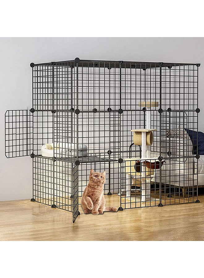 Small Animal House Cat Shelf  Cat House Outdoor Cat Fence Rabbit Fence Small Pet Fence - Image 2