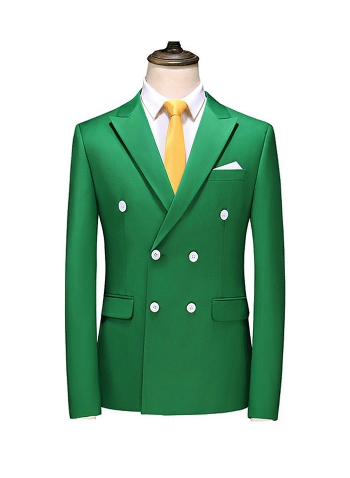 Shougu New Slim Fit Business Casual Fashionable Suit Jacket - Image 1