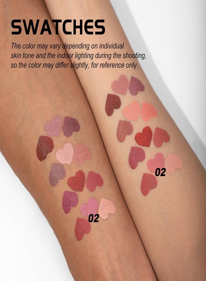 يونج فيجن أحمر شفاه سائل ومحدد شفاه دقيق على شكل قرع من يونغ فيجن - لون نيود مطفي مثالي - Image 4