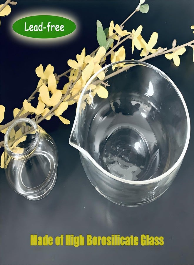 LamChyar Matcha Bowl with Spout, Matcha Whisk Holder, Glass Matcha Bowl and Whisk Holder Set, Exquisite Matcha Set for Tea Ceremony - Image 2