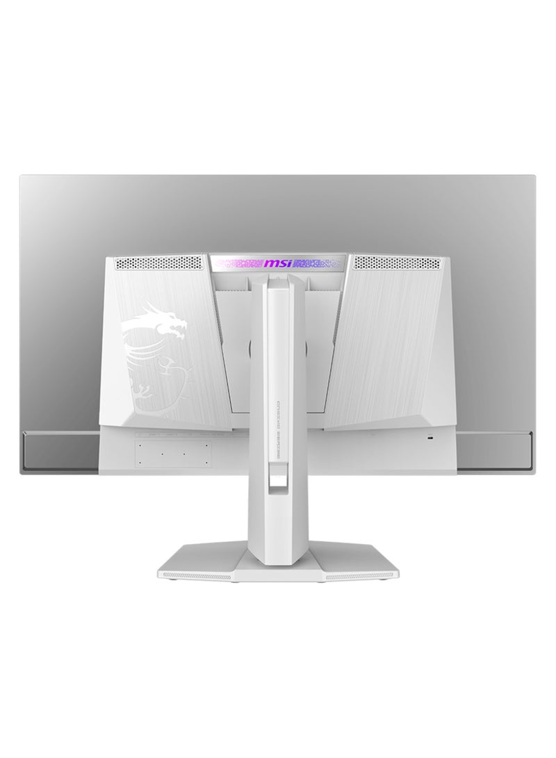 MSI MPG 321URXW QD-OLED 32" 4K UHD Gaming Monitor, 3840x2160, 240Hz, 0.03ms, HDR True Black 400, 99% DCI-P3, HDMI 2.1, DisplayPort 1.4, USB-C 90W, KVM, PiP/PbP, Mystic Light RGB, Adjustable Stand, White | 9S6-3DD29A-038 - Image 2
