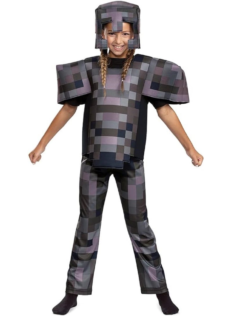 Minecraft Diamond Armour Cosplay Costume for Kids - Image 2