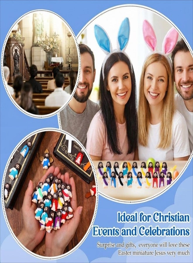 بيميمو مجموعة Bememo من 300 قطعة من تماثيل يسوع الصغيرة، مناسبة للجميع، ألعاب جيبية للمشاركة ونشر المحبة، هدايا دينية للحفلات والكنائس ومدارس الأحد - Image 4