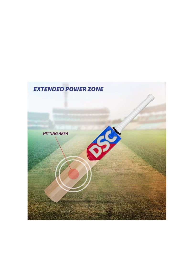 DSC Intense Force Kashmir Willow Cricket Bat for Leather Ball |Size-4 | Light Weight | Free Cover| - Image 2