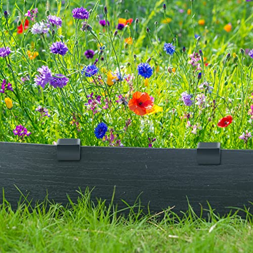 CAIGAIC Landscape Stakes 30 Pack, 10 Inch Garden Landscape Anchoring Stakes for Terrace Board, Landscape Edging Coil, Grass Barrier, Bender Board, Garden Liner - Image 3