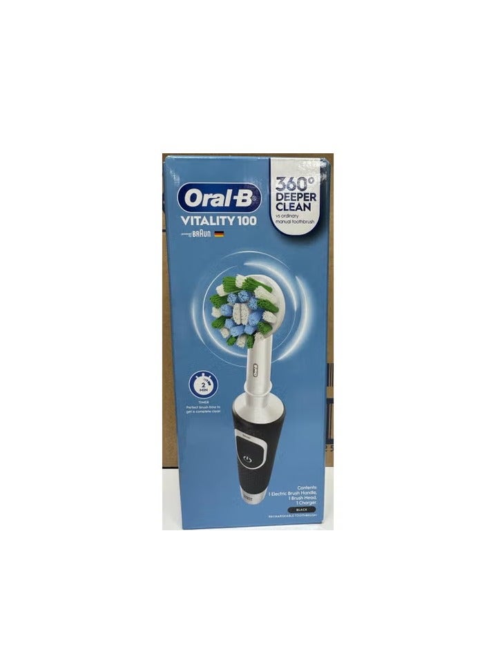 Oral-B Vitality 100 Electric Rechargeable Toothbrush Black - Image 3
