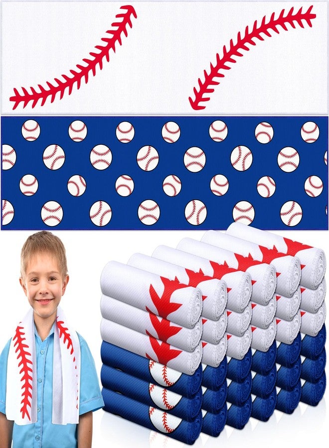 FuWeave 36 Pcs Baseball Cooling Towels 30 x 9 Inch Senior Night Gifts Breathable Microfiber Ice Towel Fast Drying for Party Favors Team Gifts - Image 1