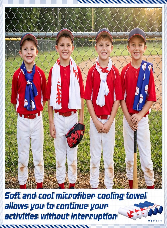 FuWeave 36 Pcs Baseball Cooling Towels 30 x 9 Inch Senior Night Gifts Breathable Microfiber Ice Towel Fast Drying for Party Favors Team Gifts - Image 4
