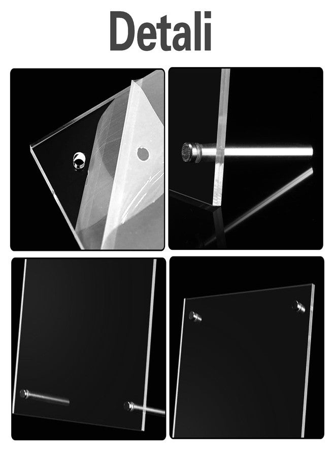 JINGHANGER 2 PCS Dollar Bill Holder Acrylic Display Dollar Case Display Multiple Banknotes Currency Ticket Protector Dollar Bill Holder Frame Paper Money Frame for Bill Collectors Collection 11.7 x 8.3 Inch - Image 4