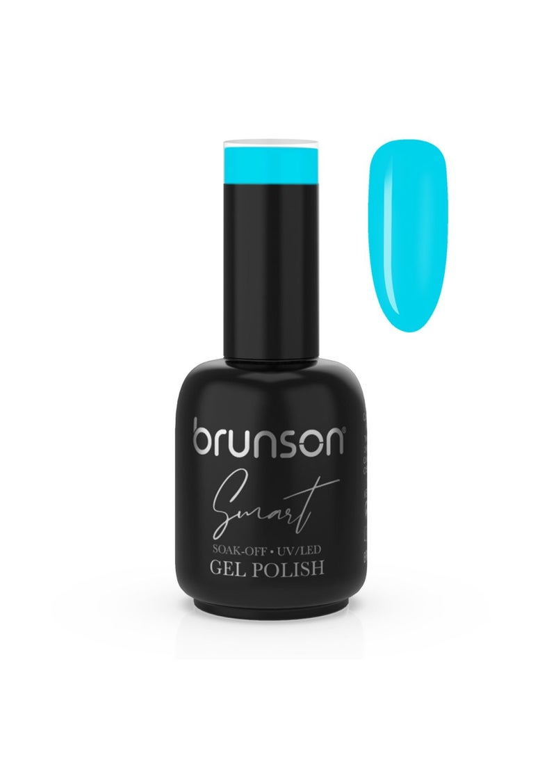 brunson - Gel Nail Polish 15ml Smart Gel Nails Glossy Shine Finish Long Lasting Soak off UV LED Gel Polish for Nail Art French Manicure Pedicure Salon Quality Chip Resistant Gel Nail Extensions UV Gel BSM137 - Image 1