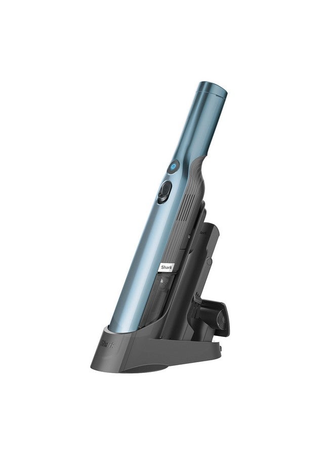 Shark Shark WV201BLBRN WANDVAC Cordless Hand Vac, Lightweight and Portable at 1.4 lbs. with Powerful Suction, Charging Dock, One-Touch Empty for Car & Home, Cove Blue  - Image 1