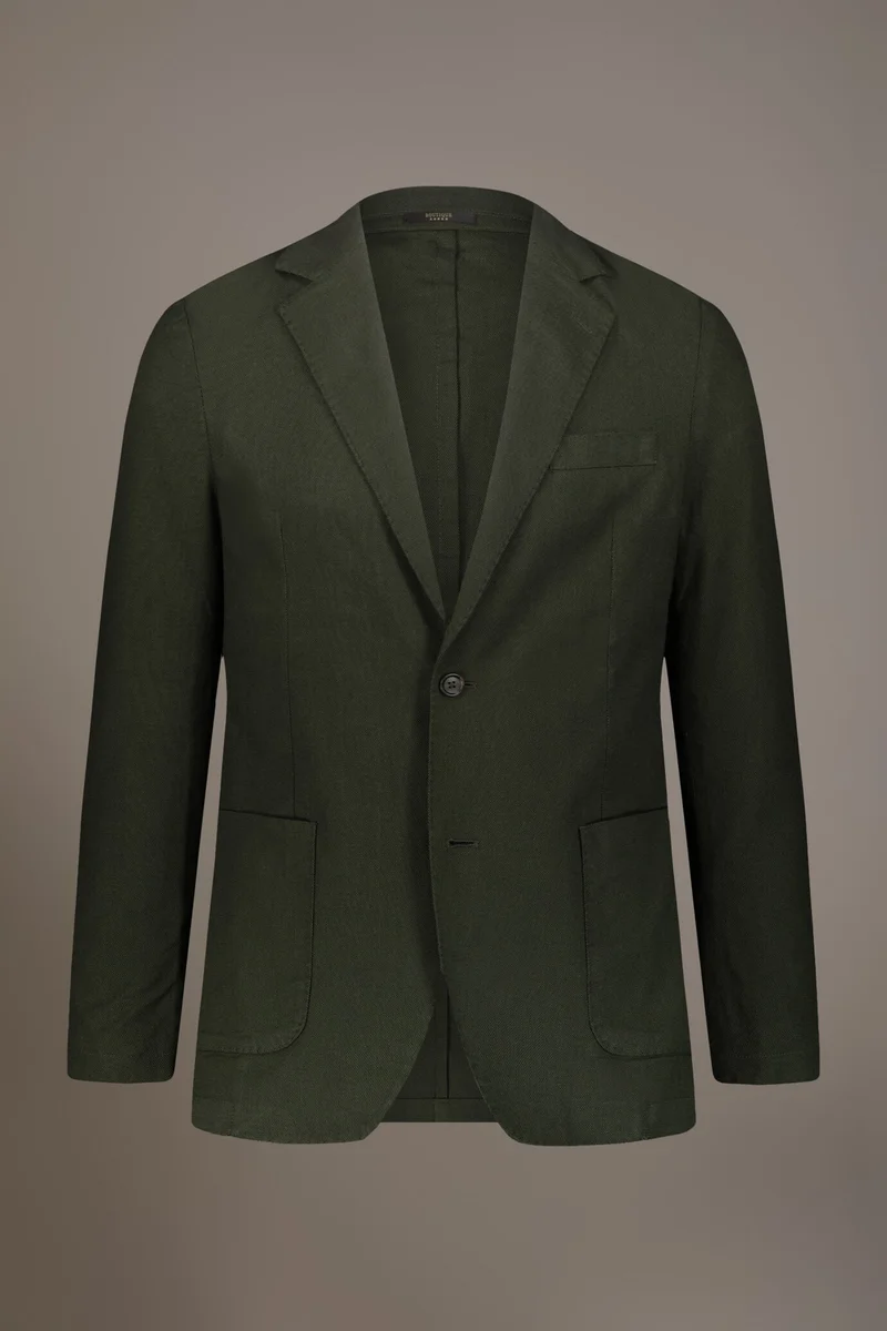 Doppelganger Single breasted jacket with patch pocket - Green