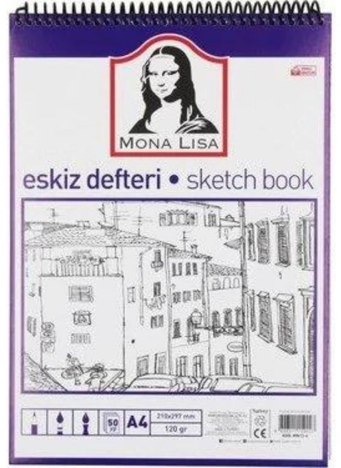 Sketchbook Sketch Book Spiral A4 120GR 50YP