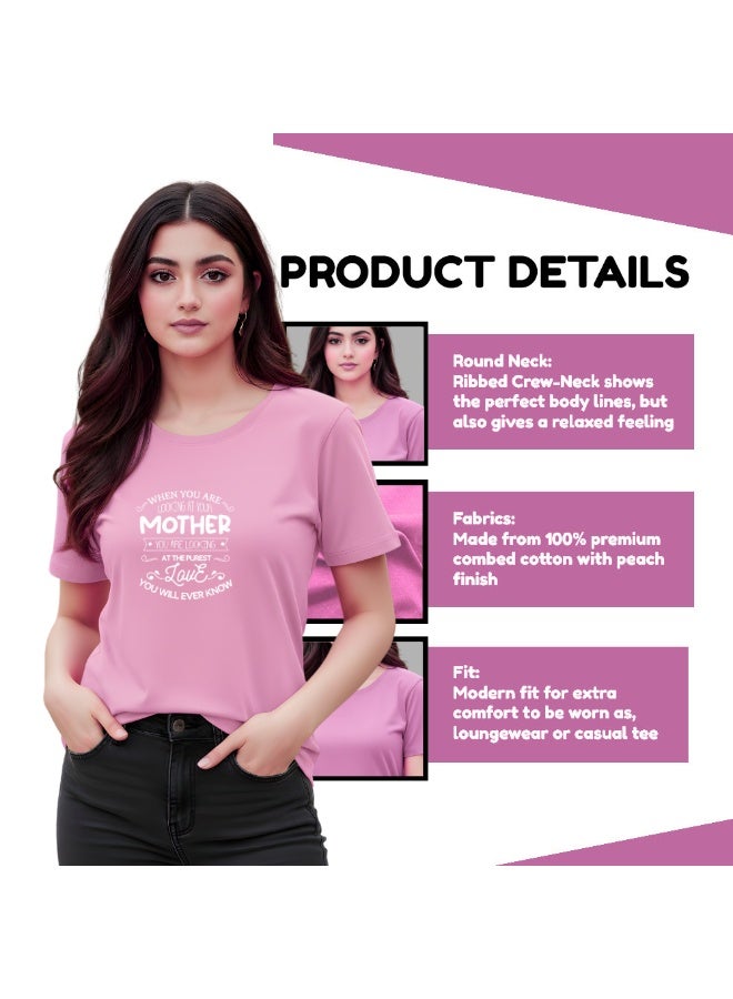 PRINTSHOP4ME Mothers Day Tshirt - Tshirt Gift from Kids Daughter Son - Best Mother's Day Tshirt - Best Mom Ever Tshirt - Gift for Mom - Image 4