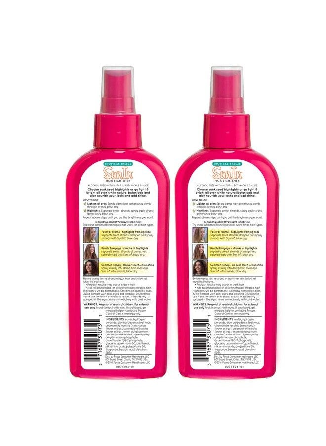 Sun In - Hair Lightener Tropical Breeze 4.7 Fl Oz (Pack Of 2) - Image 1
