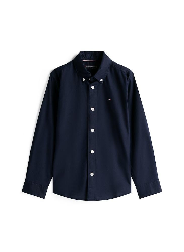 TOMMY HILFIGER Essential Regular Fit Button-Down Oxford Shirt - Image 5