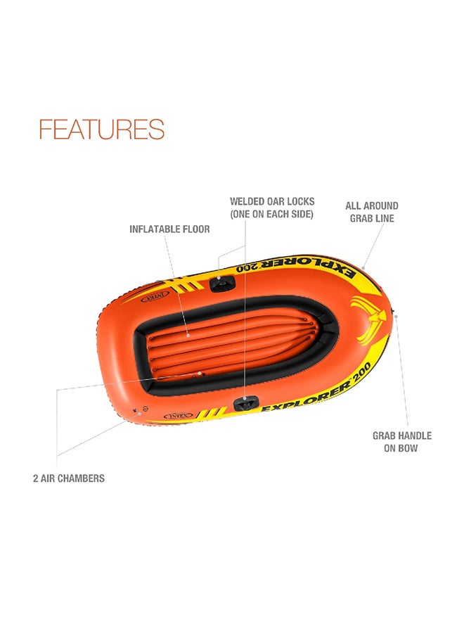 INTEX - INTEX EXPLORER 200 BOAT - Image 1